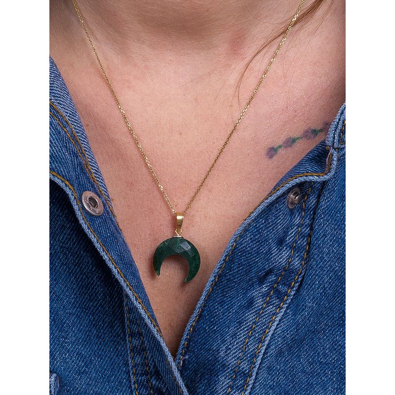 Naszyjnik srebrny pozłacany...